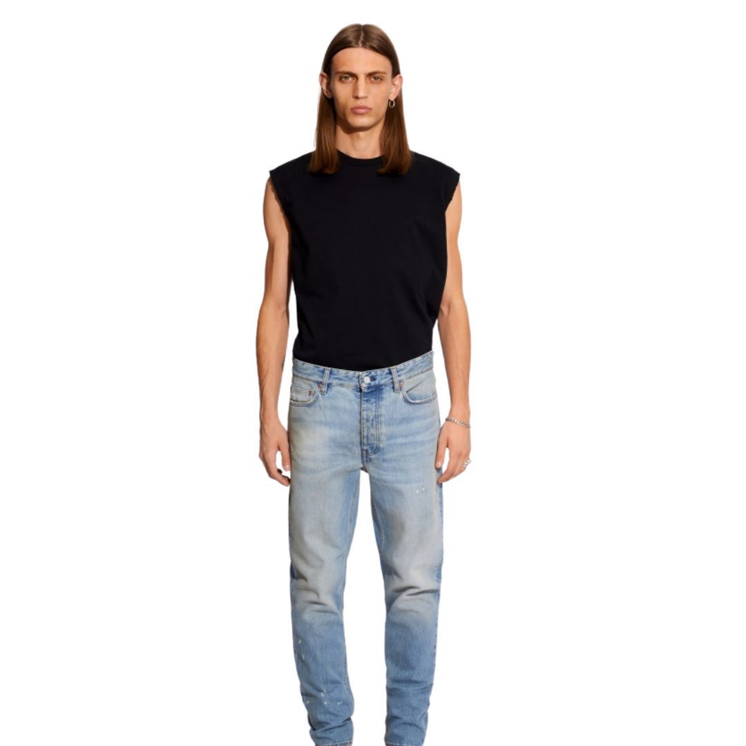 Won Hundred Ben heren jeans Auto Blue