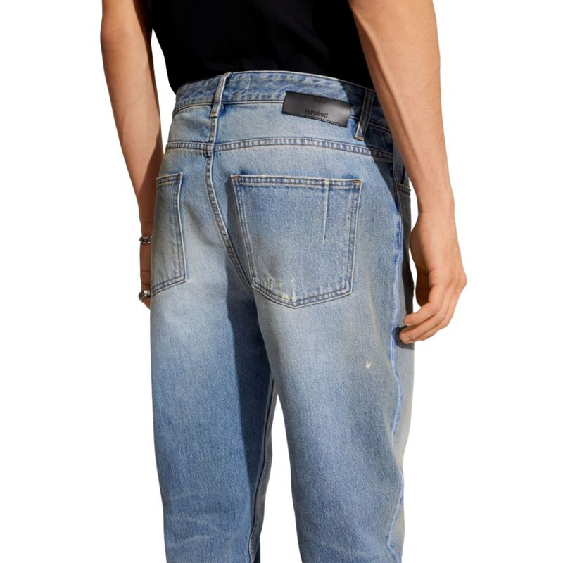 Won Hundred Ben heren jeans Auto Blue