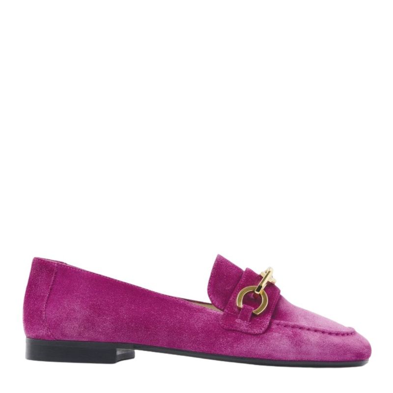 VIA VAI paars Indiana Leaf dames loafer sale