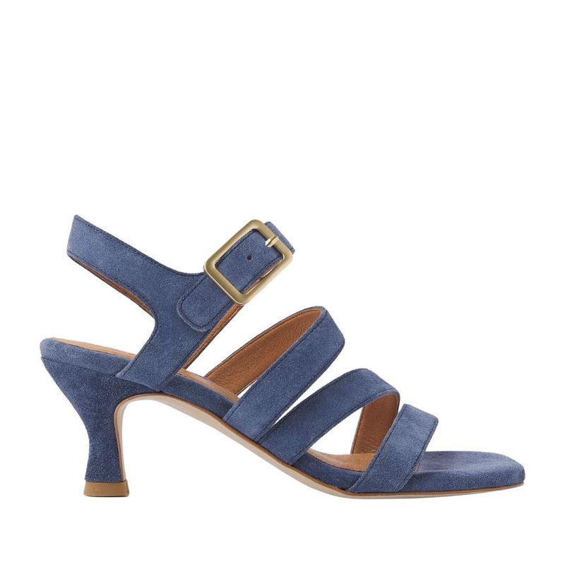 VIA VAI blauw Lara Parker dames sandalet