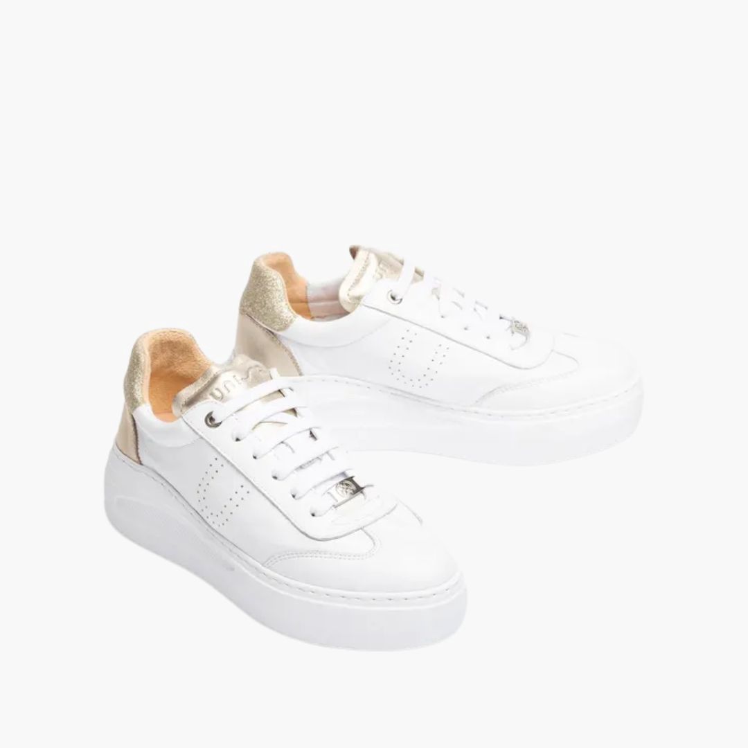 Unisa Fraile wit goud dames sneaker sale