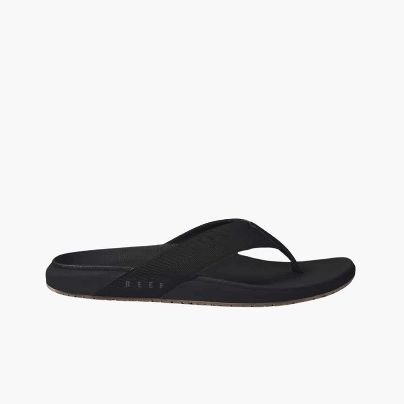 Reef zwart The Raglan heren slipper