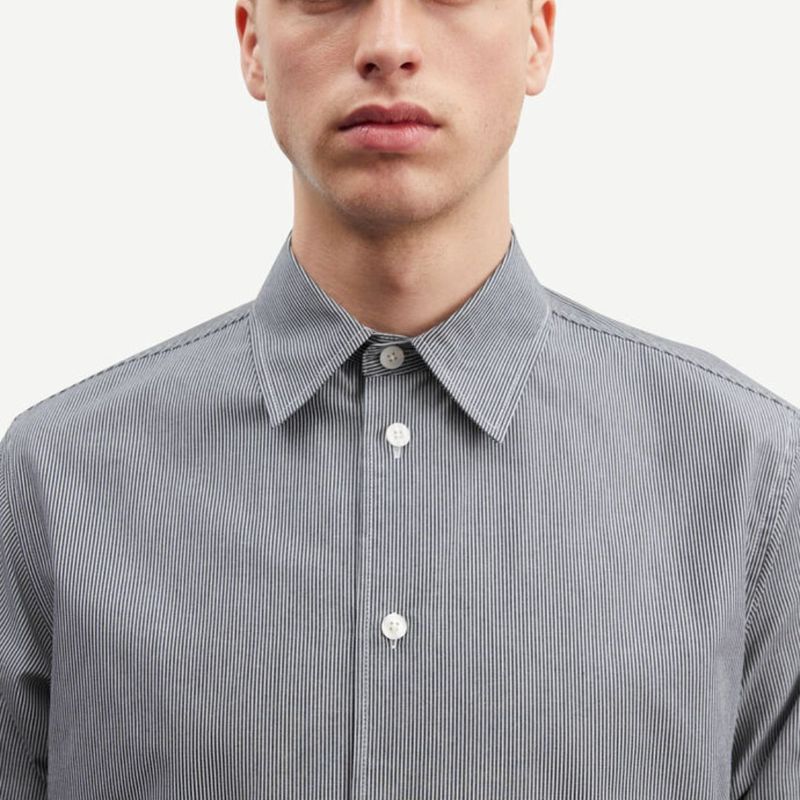Samsoe Samsoe Damon X heren Shirt 13072 Black St