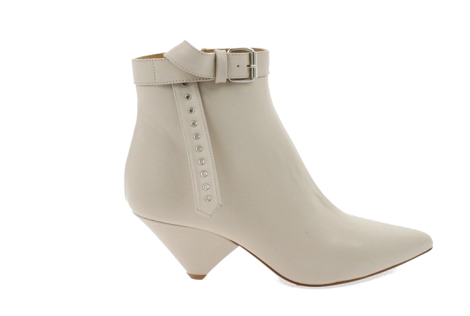 Toral sale beige leer 12611 dames enkellaarsje