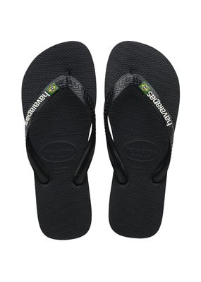Havaianas Brasil Logo-Black