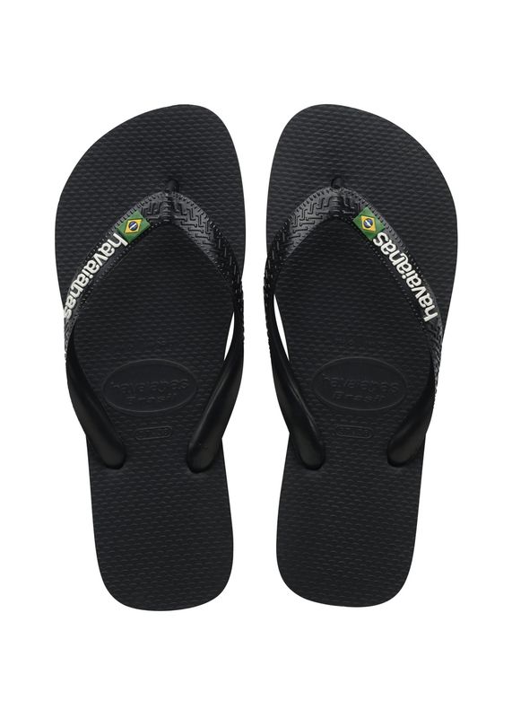 Havaianas Brasil Logo-Black