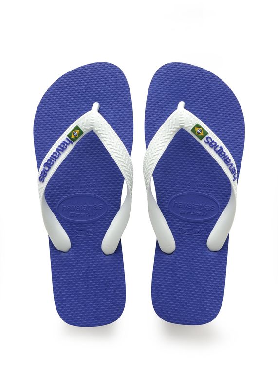 Havaianas Brasil Logo Marine Blue