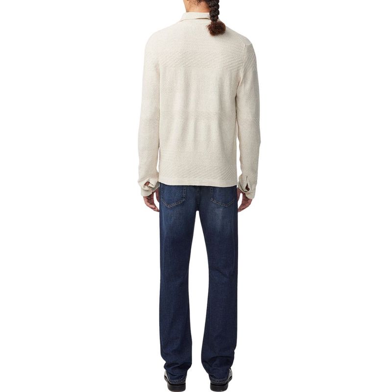 NN07 Troy LS Shirt 6575 Ecru
