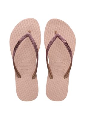 Havaianas Slim Glitter Ballet Rose