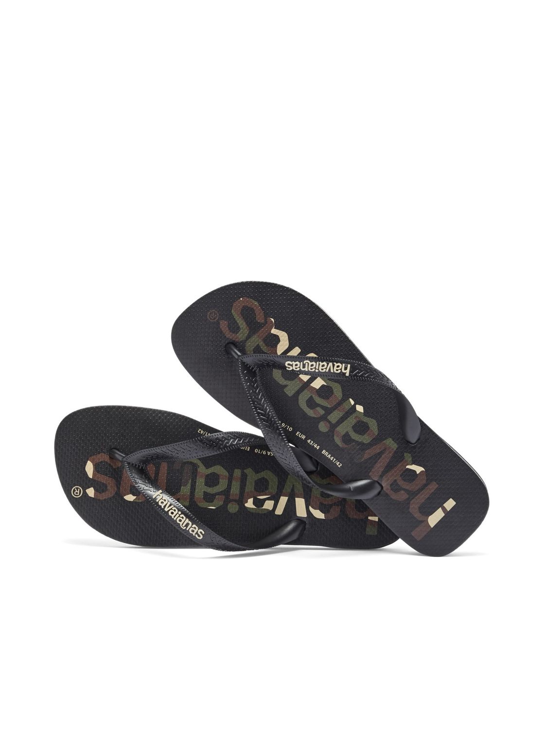 Havaianas Top Logomania-Black/White