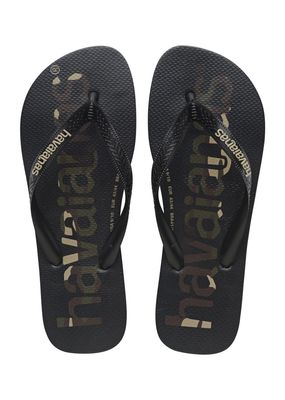 Havaianas Top Logomania-Black/White