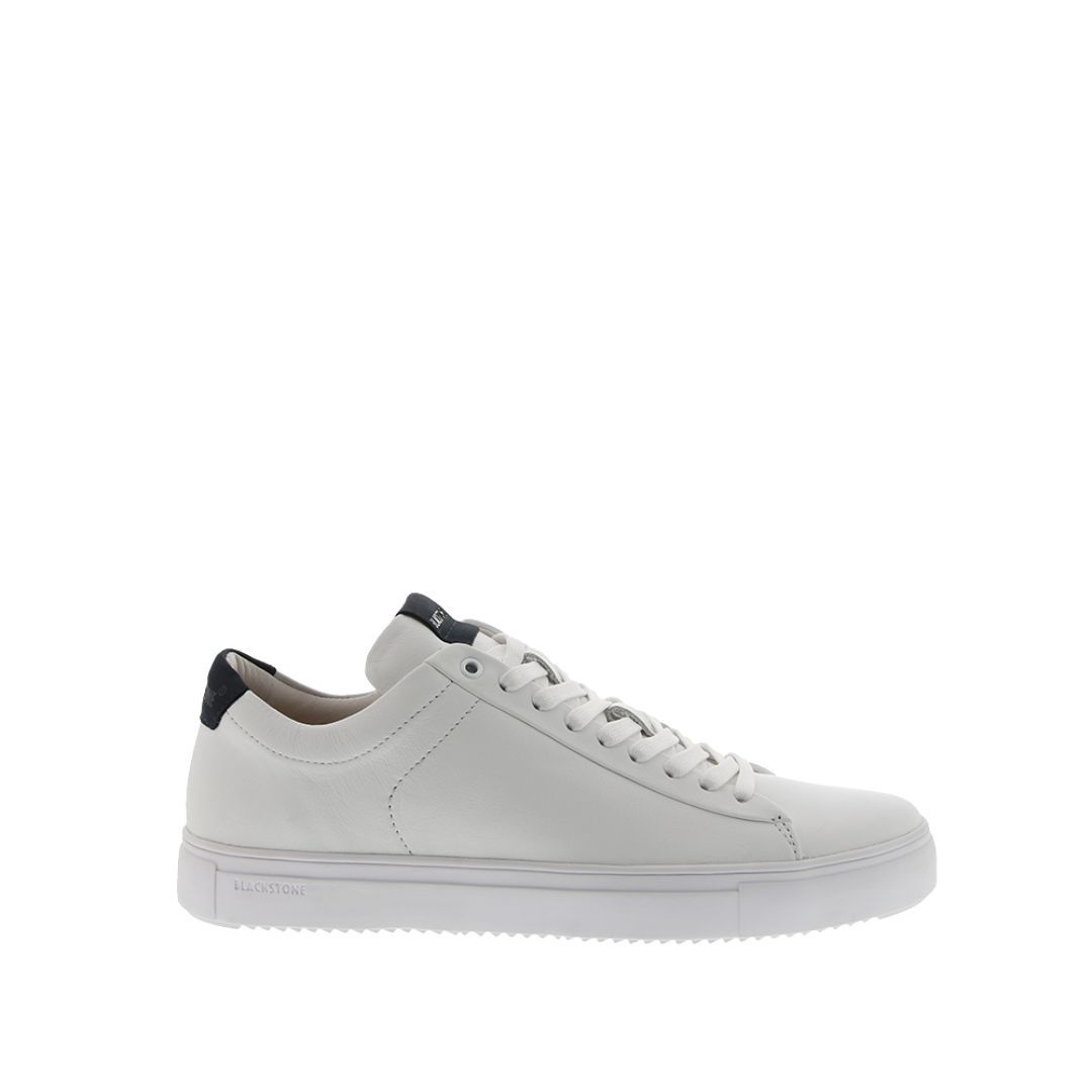 Blackstone Roger Low White Navy