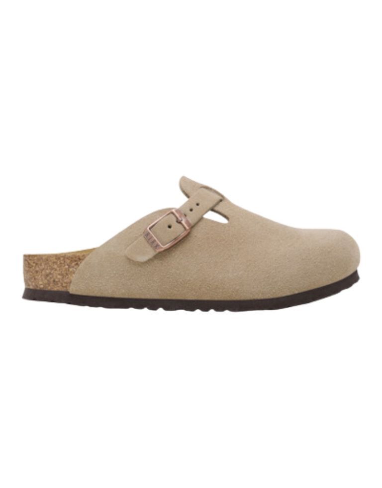 Birkenstock Boston Kids BS Suede Taupe