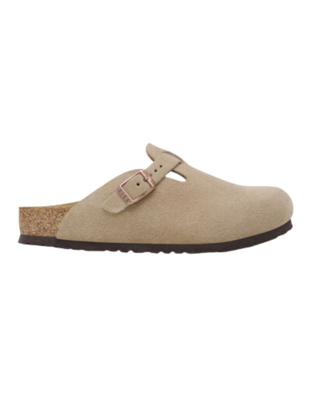 Birkenstock Boston Kids BS Suede Taupe