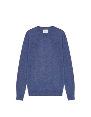 NN07 blauw Ted 6605 heren trui