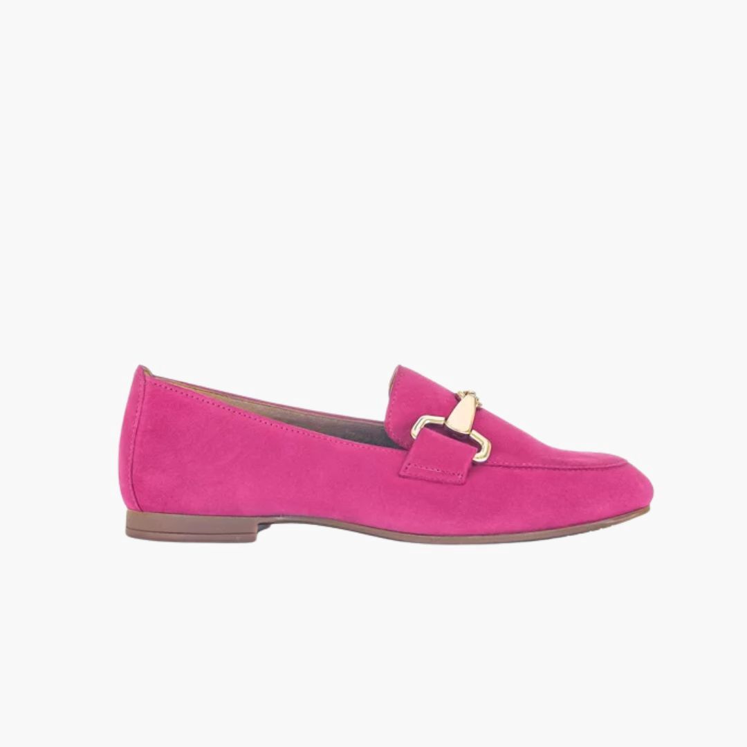 Gabor Loafer Fuxia suede