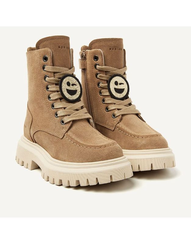 Nubikk Fae Bobbi Fur JR Booties Oak Suede