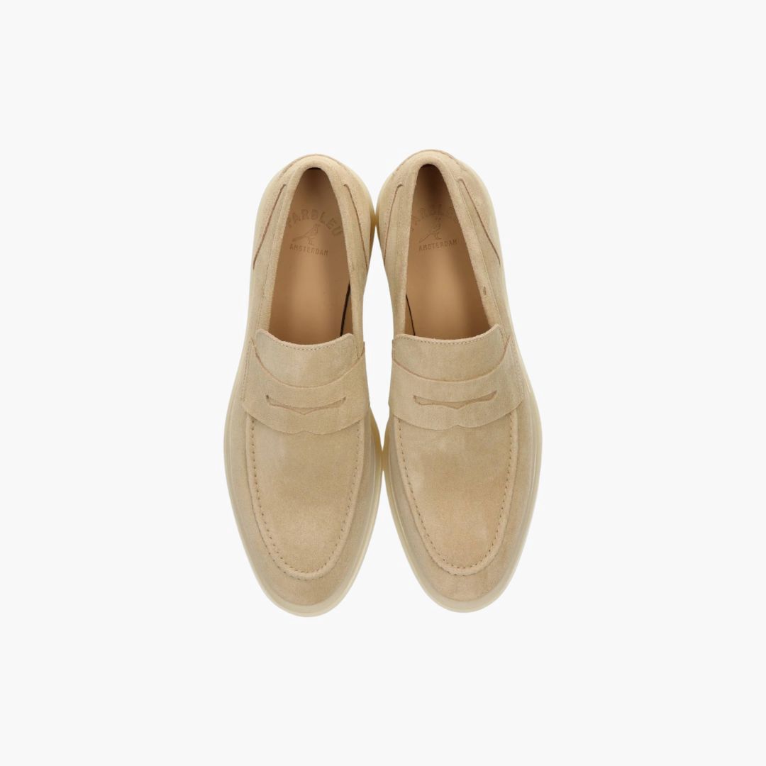 Parbleu Jesper loafer Taupe Amber