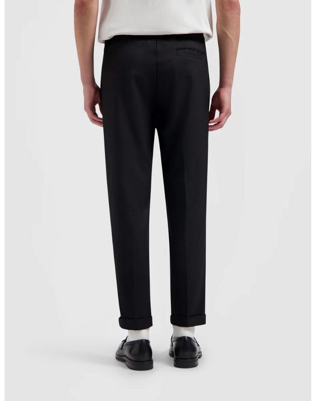 Olaf Tailored Slim Elasticated Pants Black