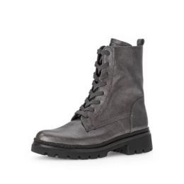 Gabor grijs Metallic veter boot 52.745.63 Gabor grijs Metallic veter boot 52.745.63