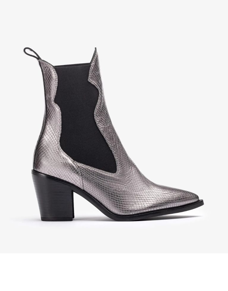 Unisa Zilver enkellaarsje Maple