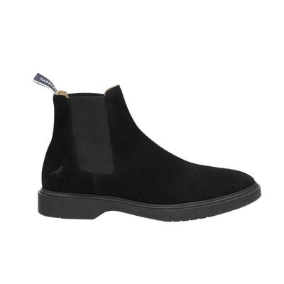 Parbleu Zwart Suede Chelsea