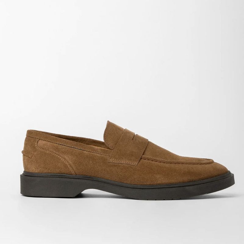 Parbleu Jesper loafer Suede Tabac Parbleu Jesper loafer Suede Tabac