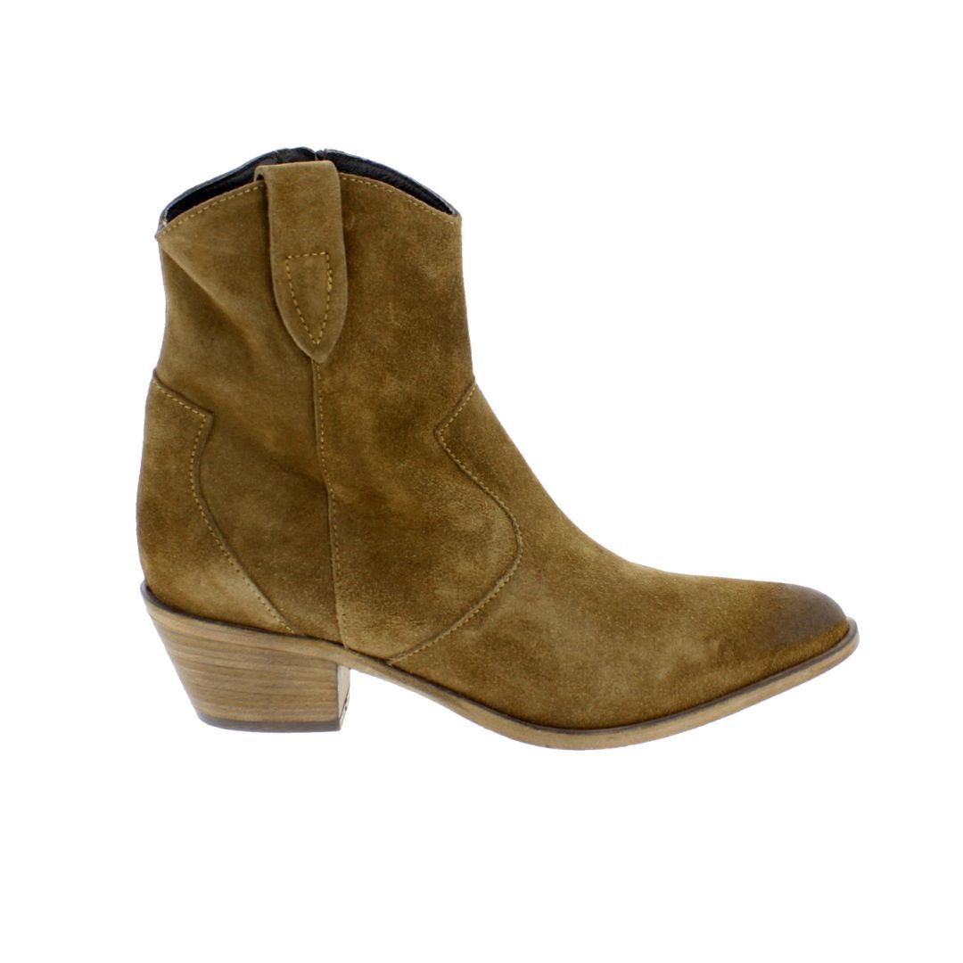 Gianni Crasto Bruin Suede Western