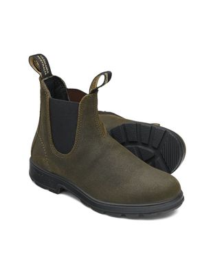 Blundstone 1615 Original waxed Suede Dark Green