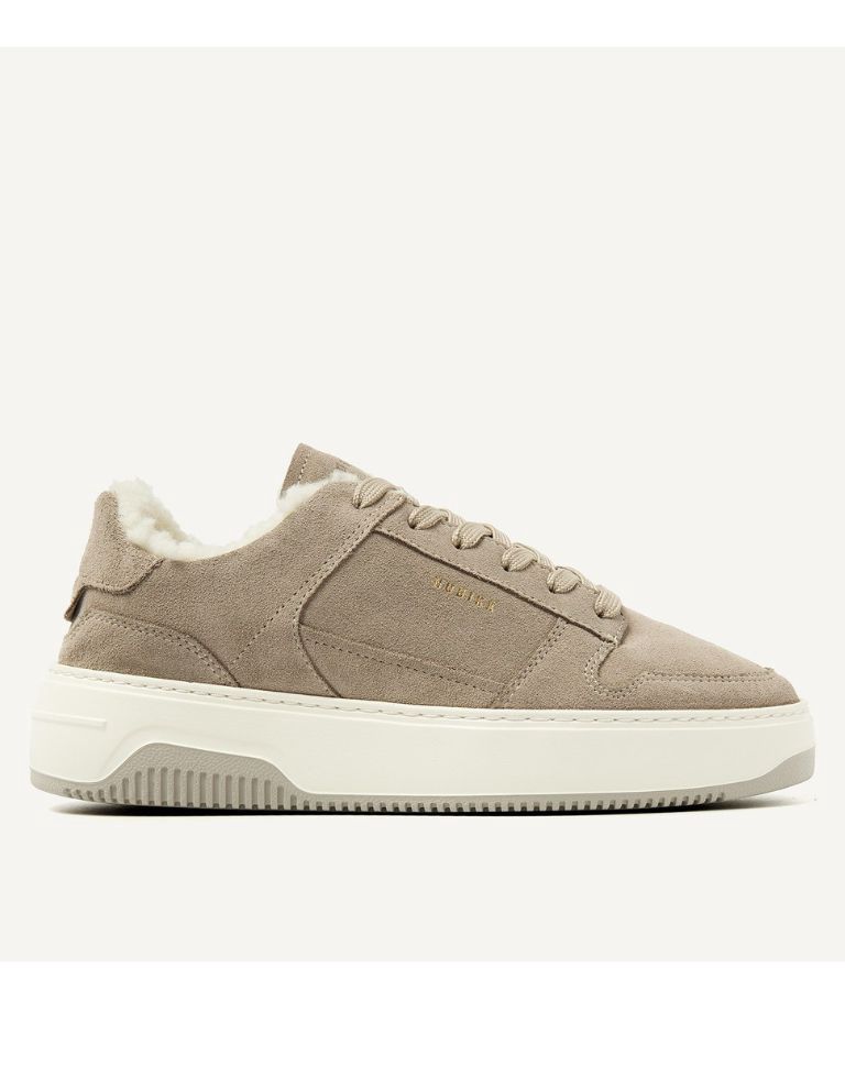 Nubikk Taupe Basket Teddy L sneaker