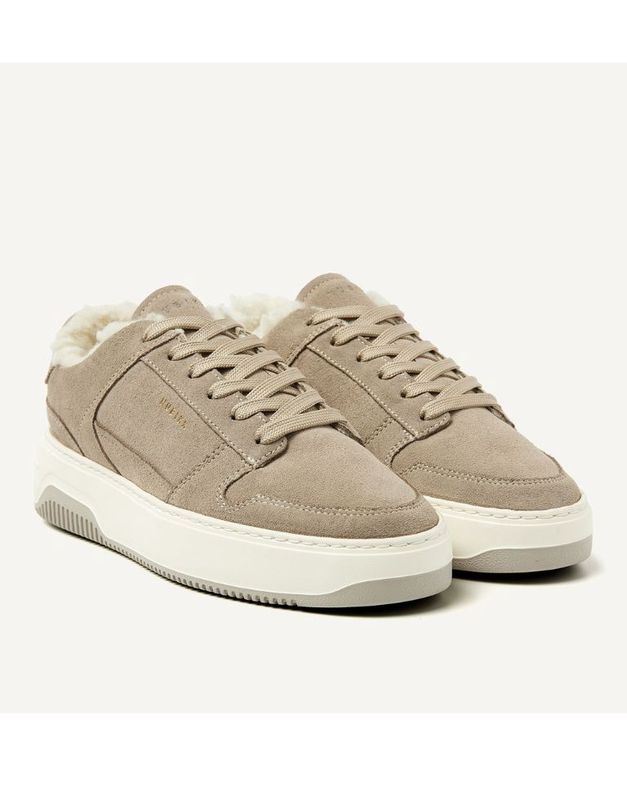 Nubikk Taupe Basket Teddy L sneaker