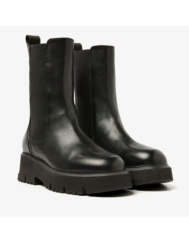 Via Vai Zwart Ziva Rush chelsea boots