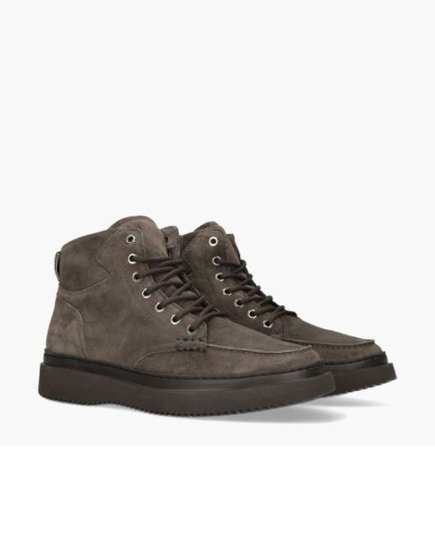 Nubikk Jonah Arctic Fur Boot Dk Grey Suede