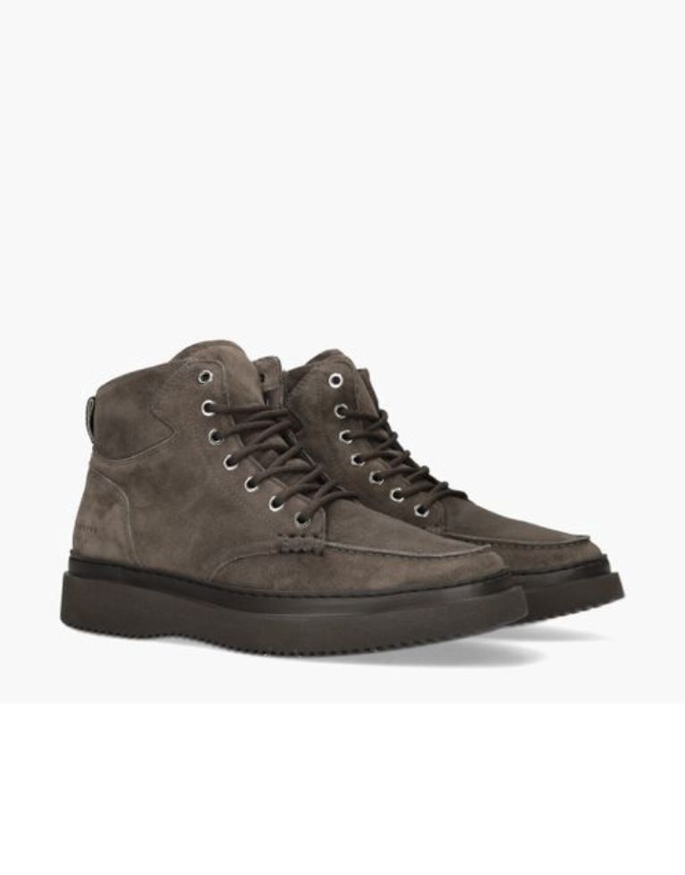 Nubikk Jonah Arctic Fur Boot Dk Grey Suede