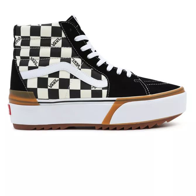 Vans Sk8-hi Stacked-Checkerboard Multi True White