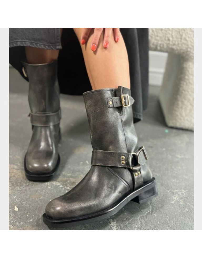 Copenhagen Shoes Grijs Heartbeat dames boot