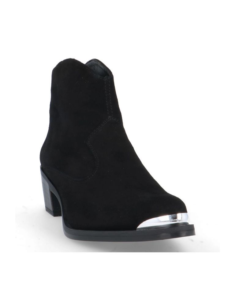 Unisa Zwart suede Grea Unisa Zwart suede Grea