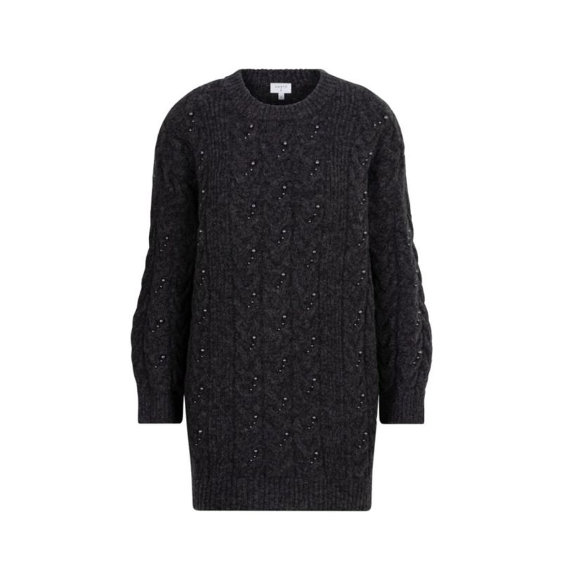 Dante 6 D6Croft pearl sweater Graphite