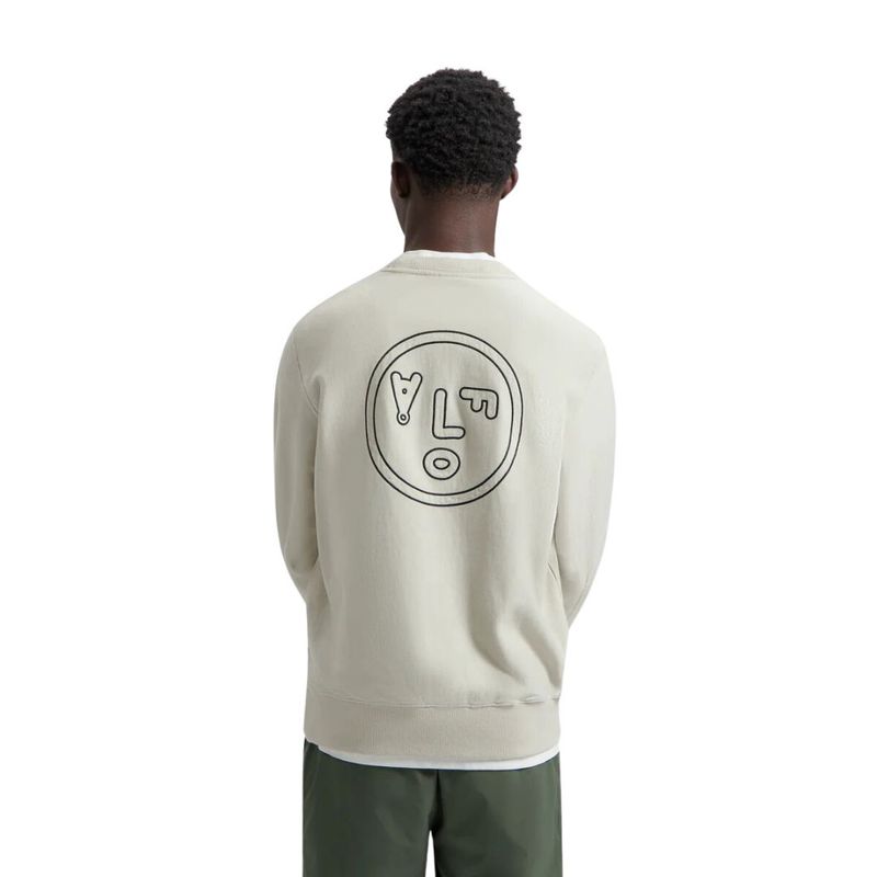 Olaf Face Crewneck Cement