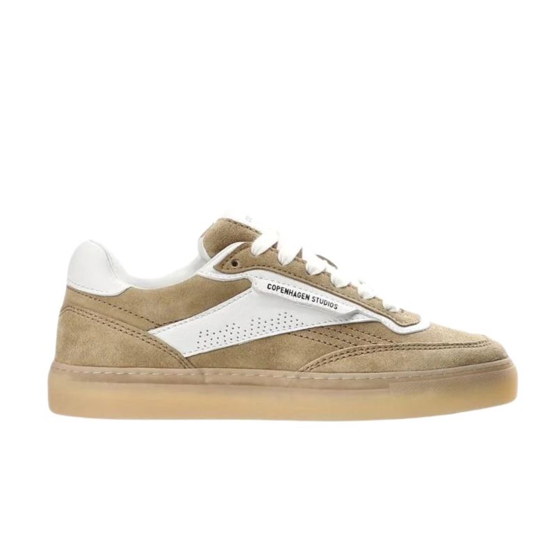 Copenhagen Studios CPH90 leather mix Sand White