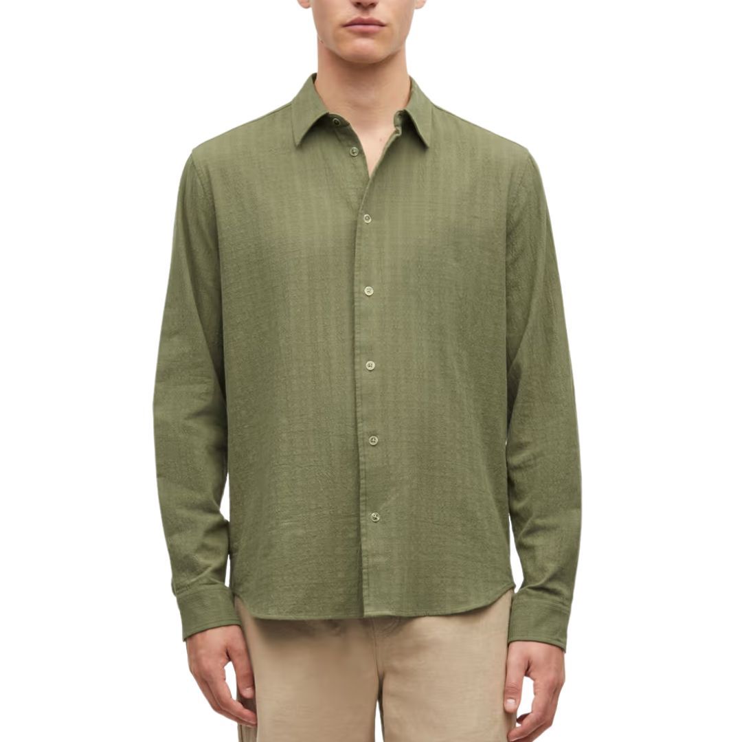Samsoe Samsoe Saliam FX shirt 15524 Four Leaf Clover