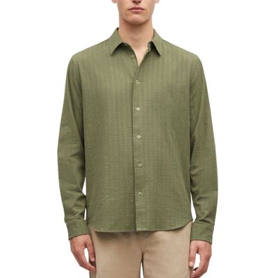 Samsoe Samsoe Saliam FX shirt 15524 Four Leaf Clover