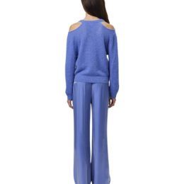 Dante6 Imany open shoulder sweat Cornflower Blue