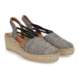 Viguera Espadrilles Zwart Combi