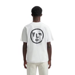 Olaf Face Tee Optical White