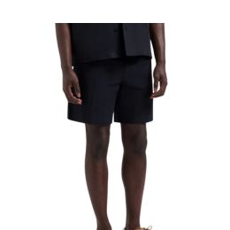 Olaf Cotton Linen Shorts Navy