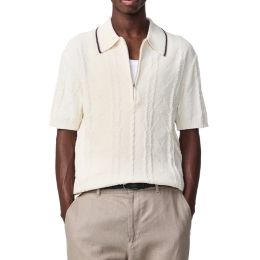 NN07 Gustav Half Zip 6696 Ivory