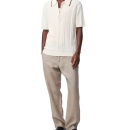 NN07 Gustav Half Zip 6696 Ivory