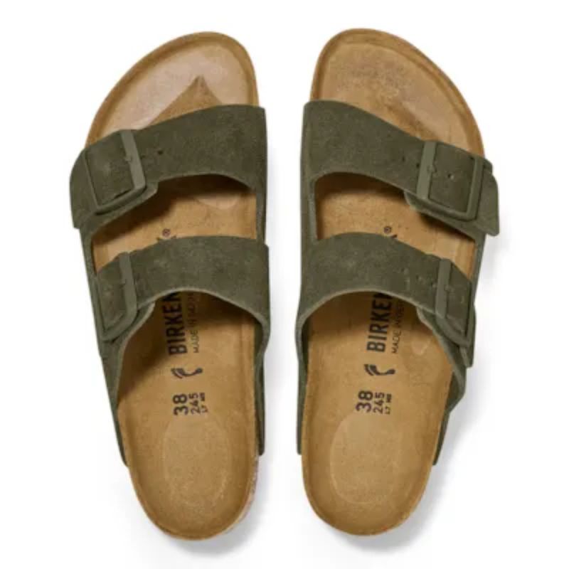 Birkenstock Arizona Suede Leather Thyme