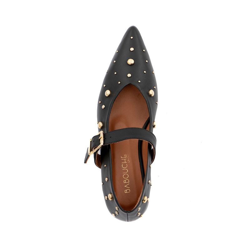 Babouche dames ballerima Celina zwart